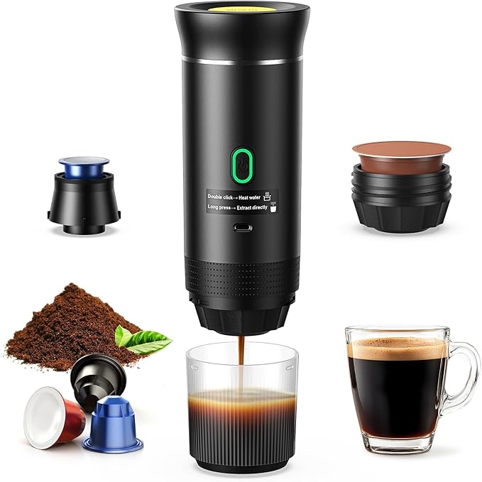 Alkudo™ Portable Coffee Machine