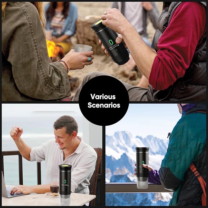 Alkudo™ Portable Coffee Machine